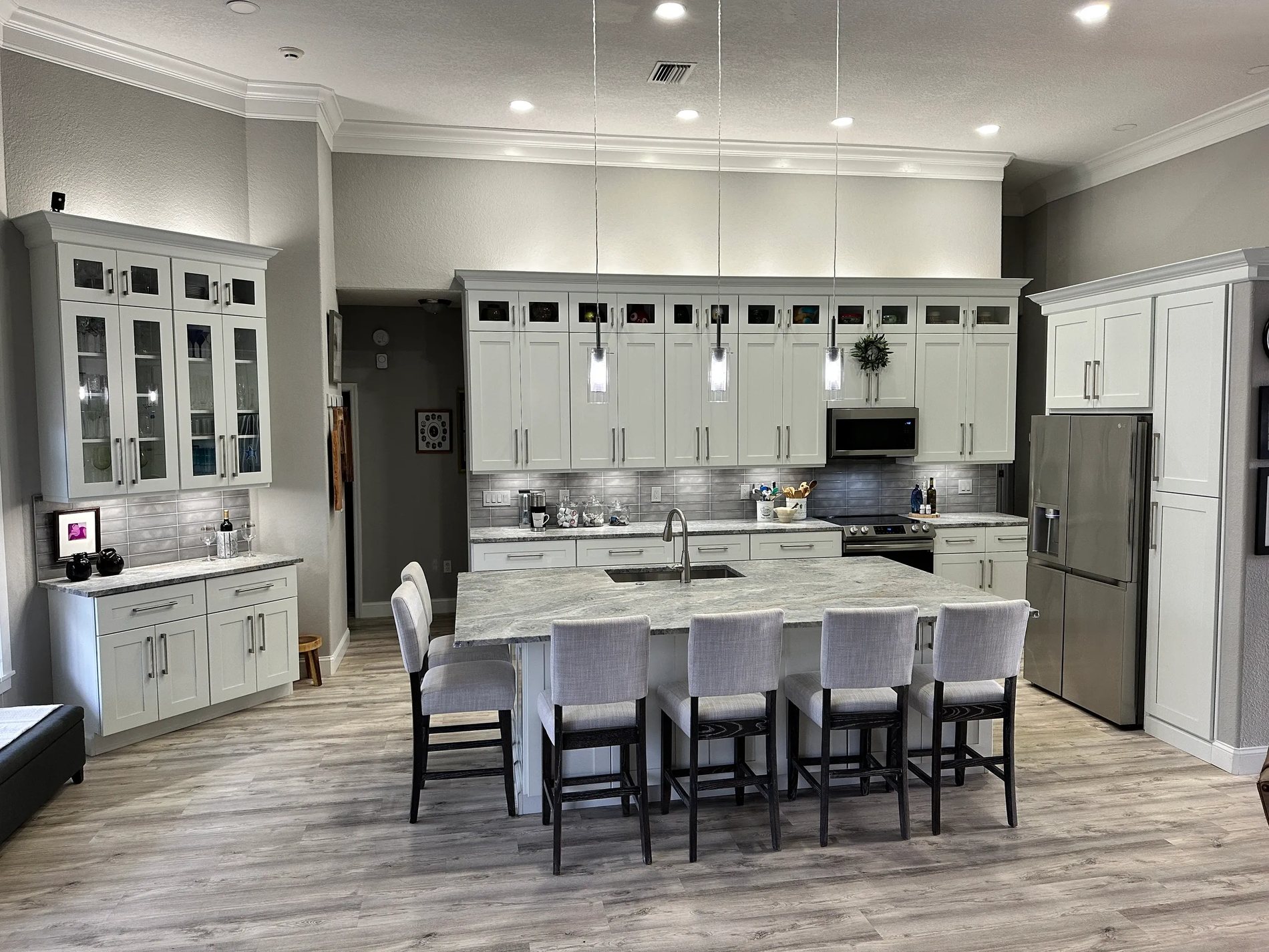 Great room kitchen